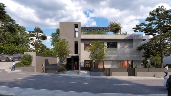 Greece Golden Visa Apartment Render Outside 1