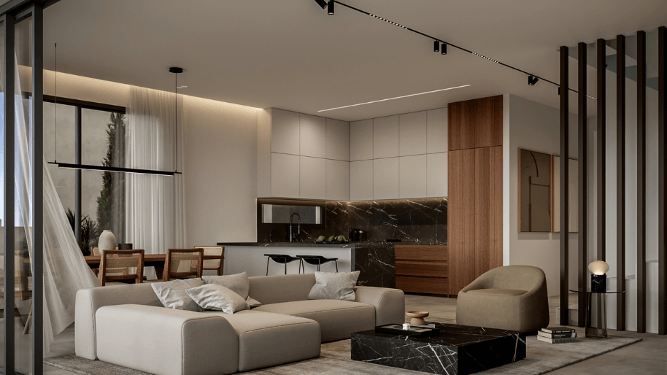 Contemporary Beachside Villas Cyprus Permanent Residency