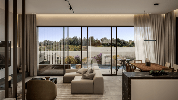 Contemporary Beachside Villas Cyprus Permanent Residency