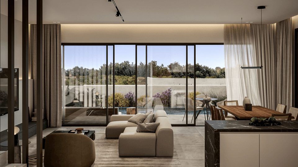 Contemporary Beachside Villas Cyprus Permanent Residency