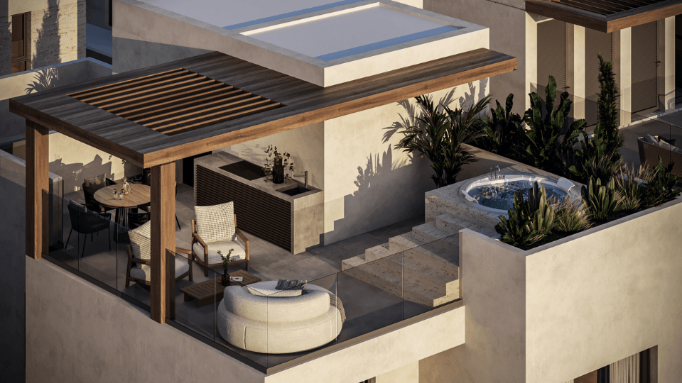 Contemporary Beachside Villas Cyprus Permanent Residency