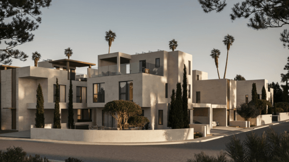 Contemporary Beachside Villas Cyprus Permanent Residency