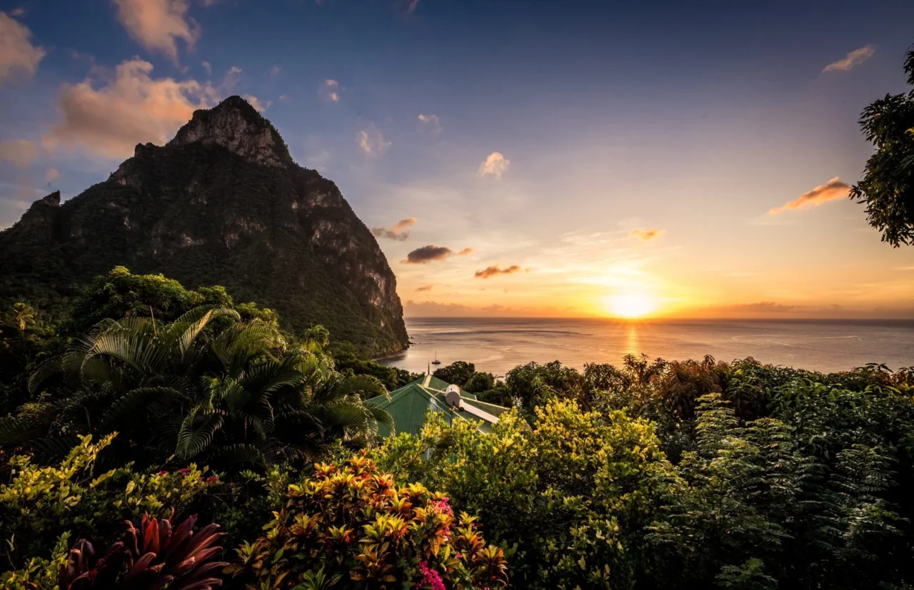 Saint Lucia Sunset