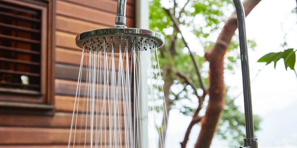 Secret Bay Dominica Outdoor Shower