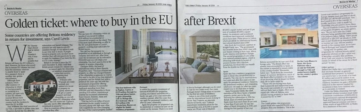 Times Where to Buy in the EU Post-Brexit 2019.