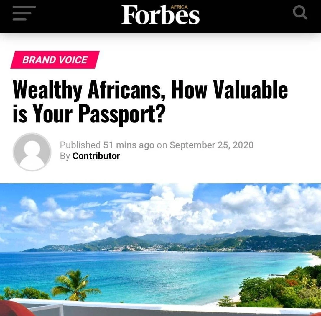 Wealthy Africans, How Valuable is Your Passport