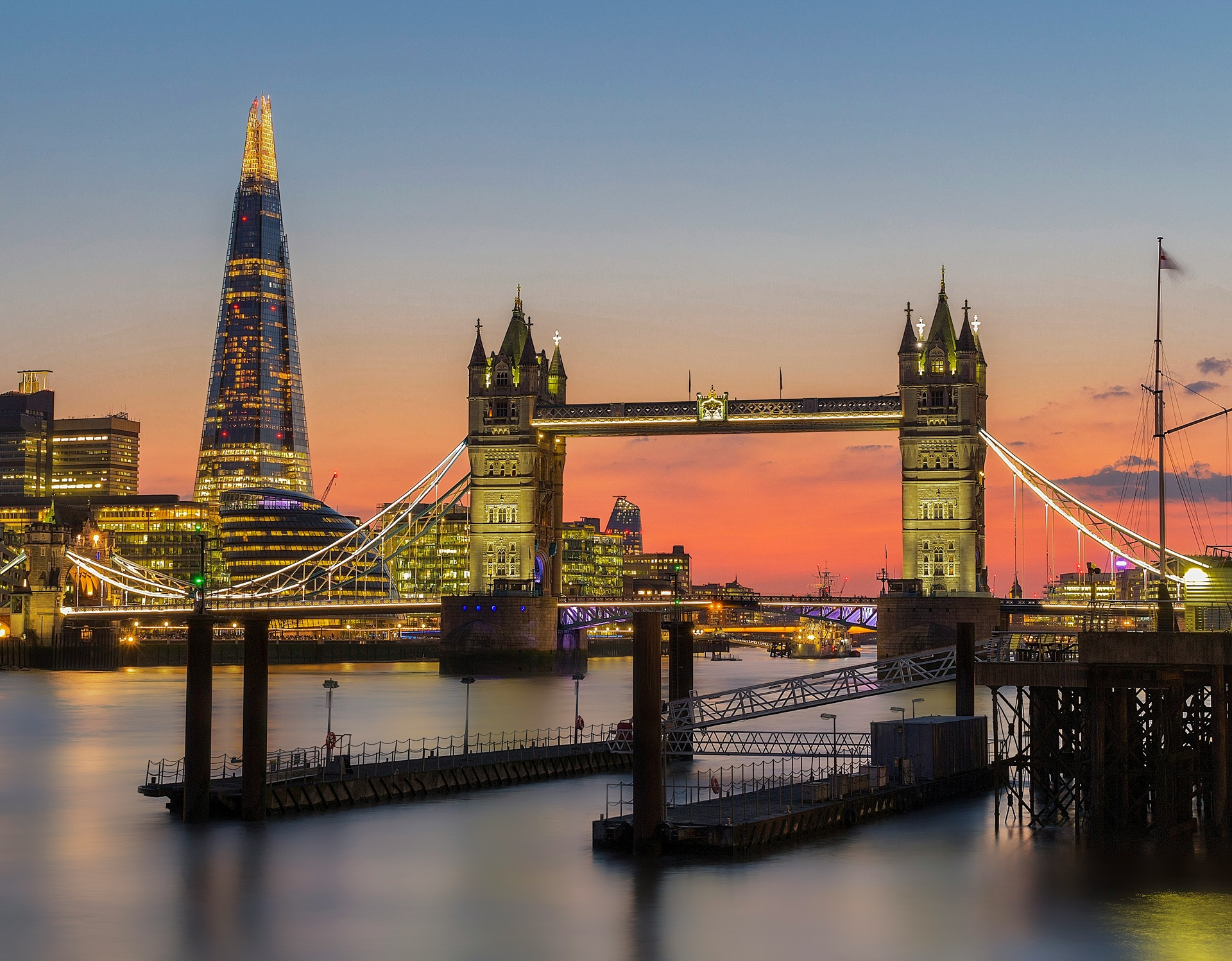 London Bridge t in London, illustrating UK investor support for a new Golden Visa program