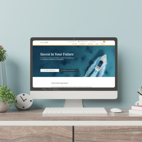 La Vida Launch New Website